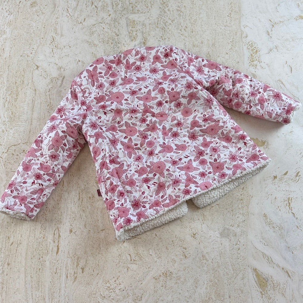 Sergent Major Toddler Girl Reversible Jacket – Size 3 Years / 98 cm French - Picture 12 of 15